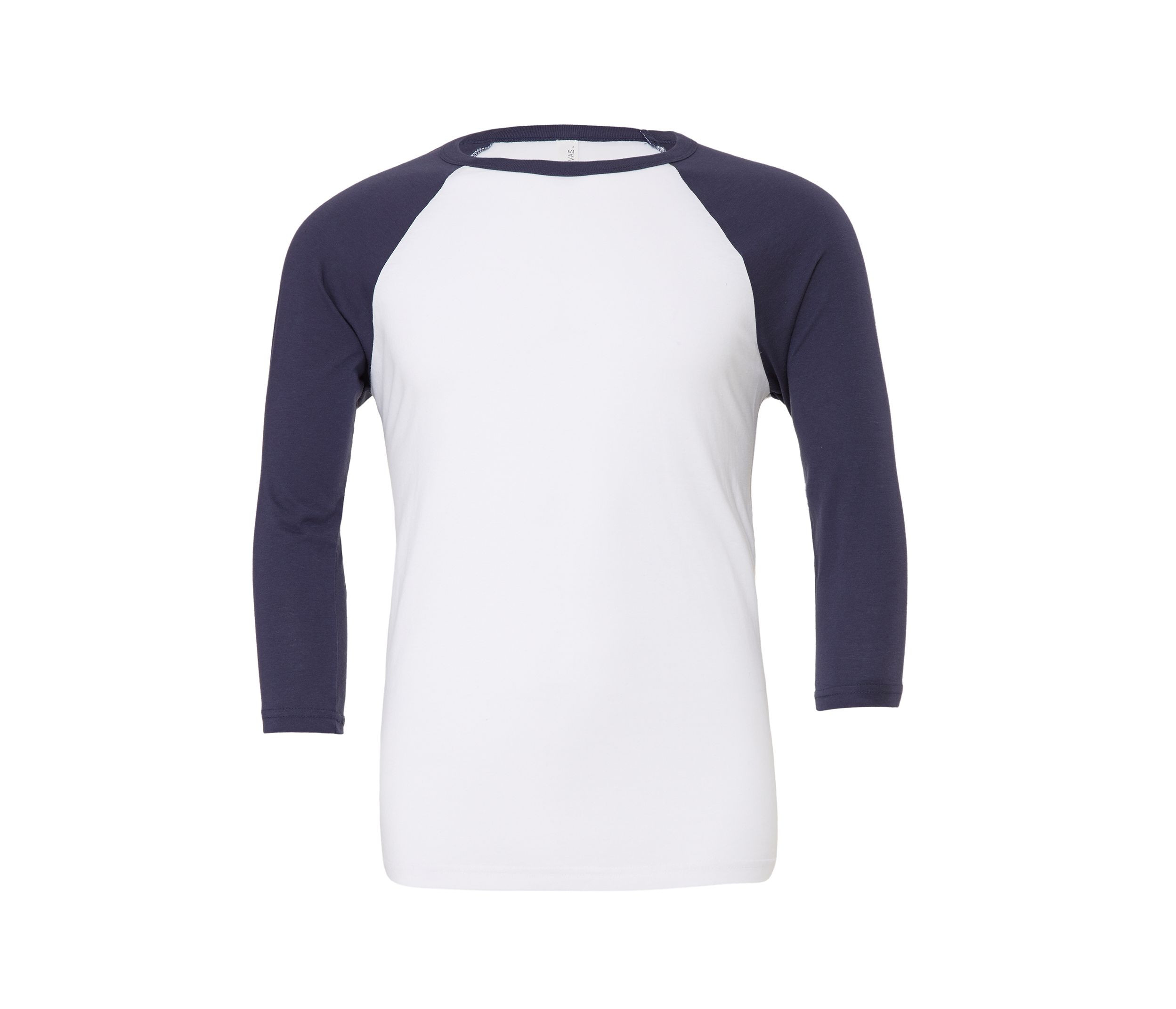 UNISEX 3/4 SLEEVE BASEBALL TEE