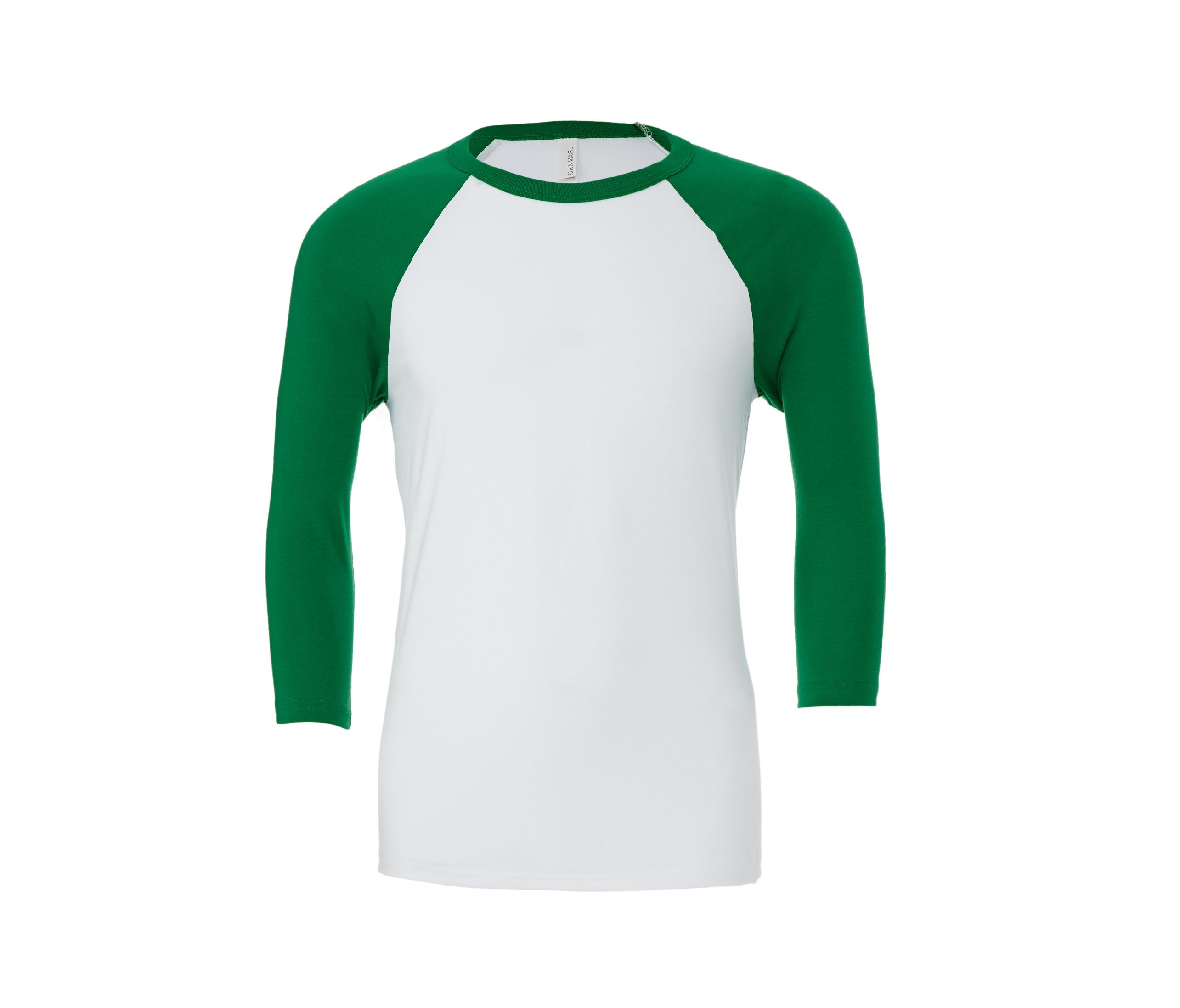 UNISEX 3/4 SLEEVE BASEBALL TEE