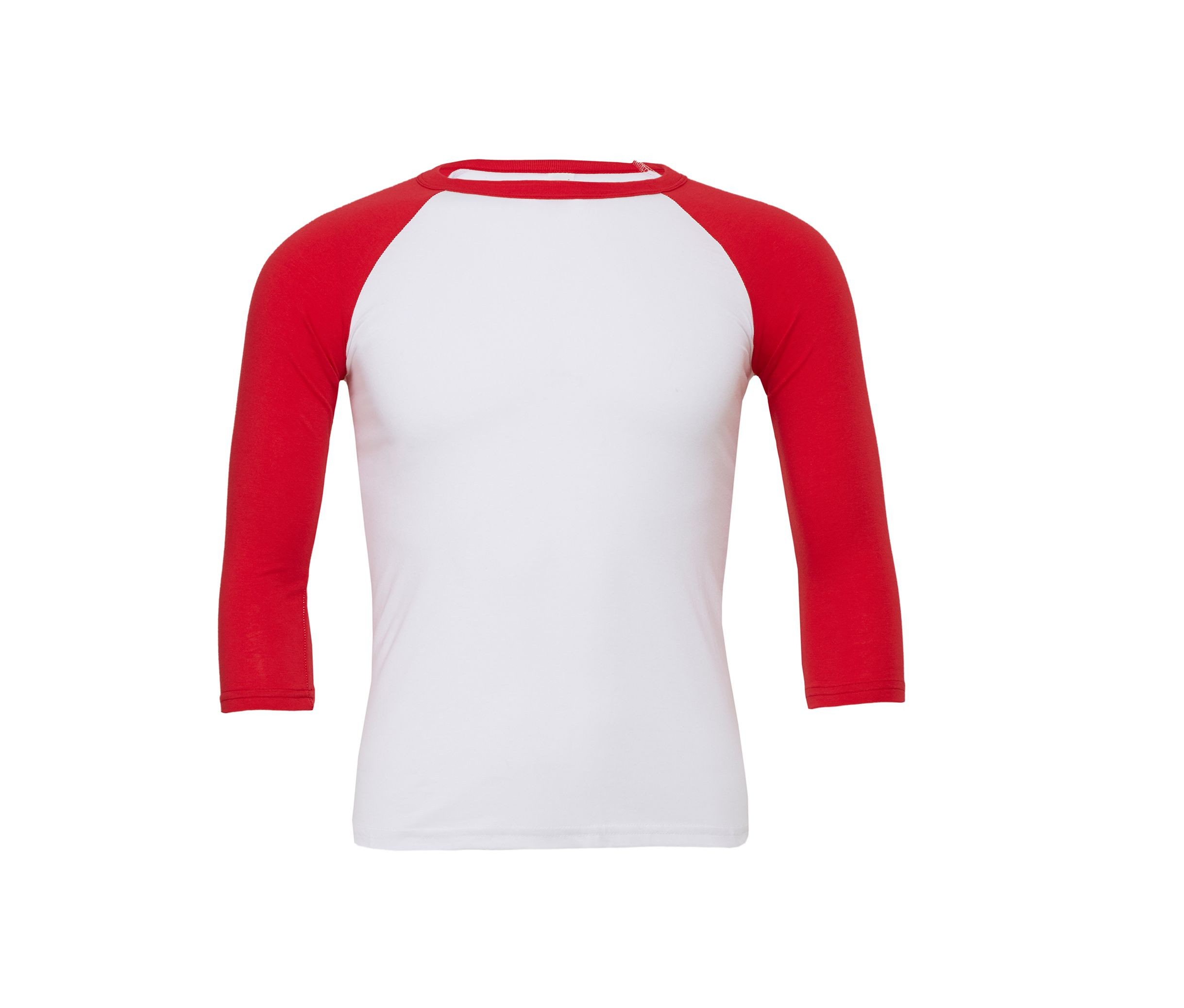 UNISEX 3/4 SLEEVE BASEBALL TEE