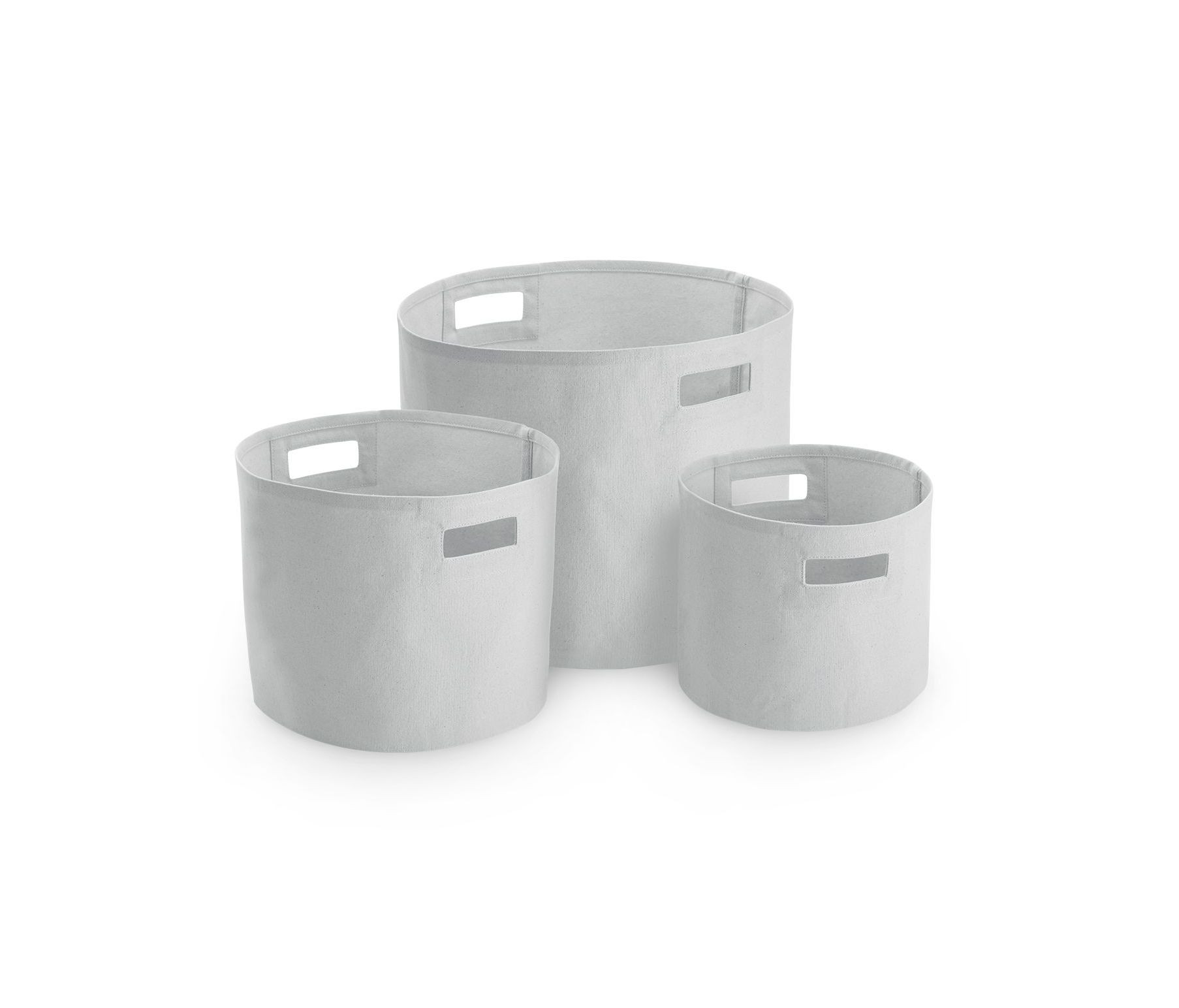 CANVAS STORAGE TUBS